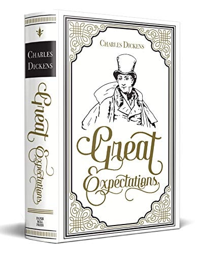 Great Expectations, Charles Dickens, (Classic Literature, Pip the Blacksmith Apprentice, Coming of Age Novel, Essential Reading) Ribbon Page Marker, Perfect for Gifting